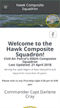 Mobile Screenshot of hawksquadron.nhcapcadets.org